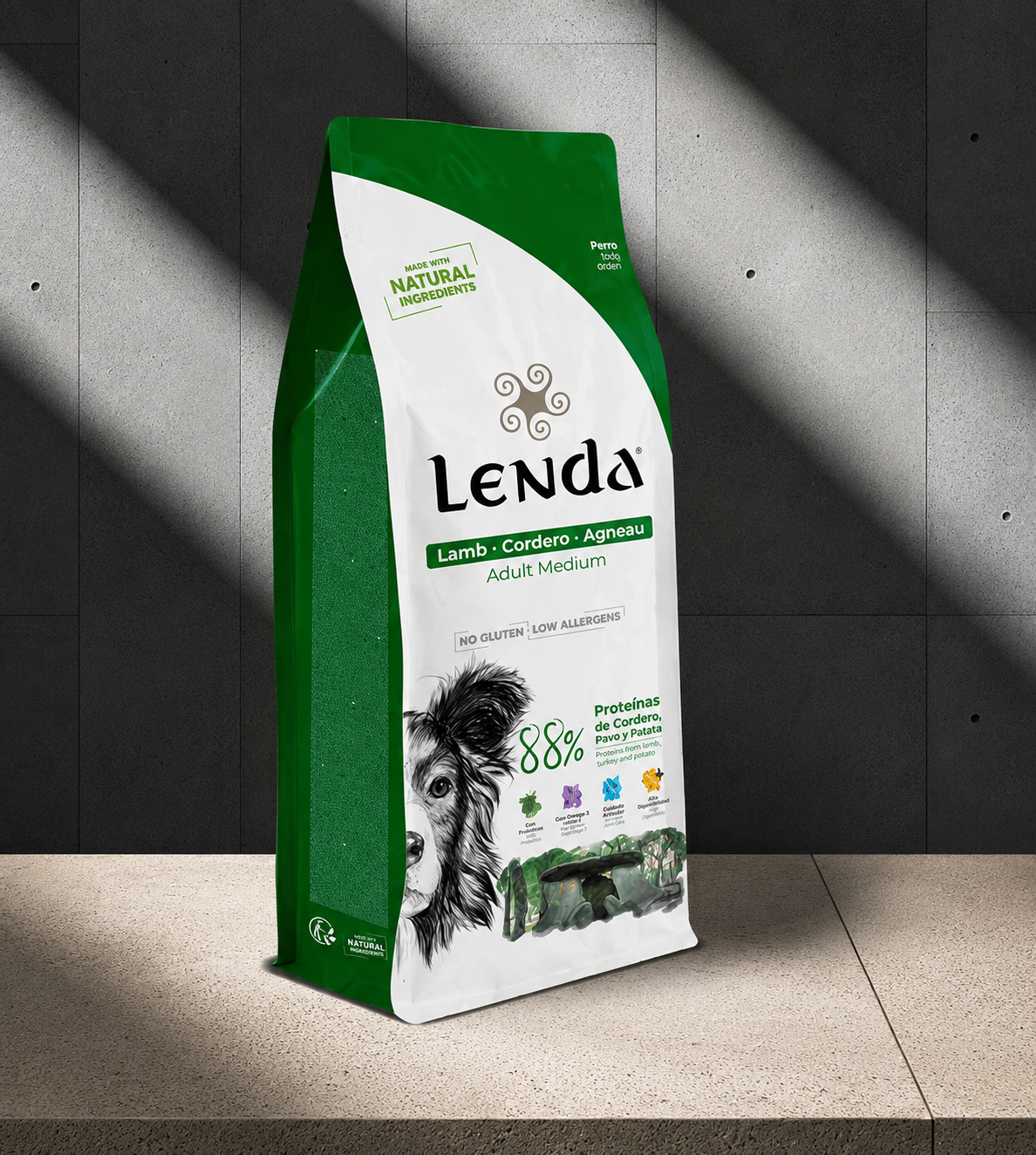 Lenda Adult Medium Dog Lamb – İçerik Bilgisi