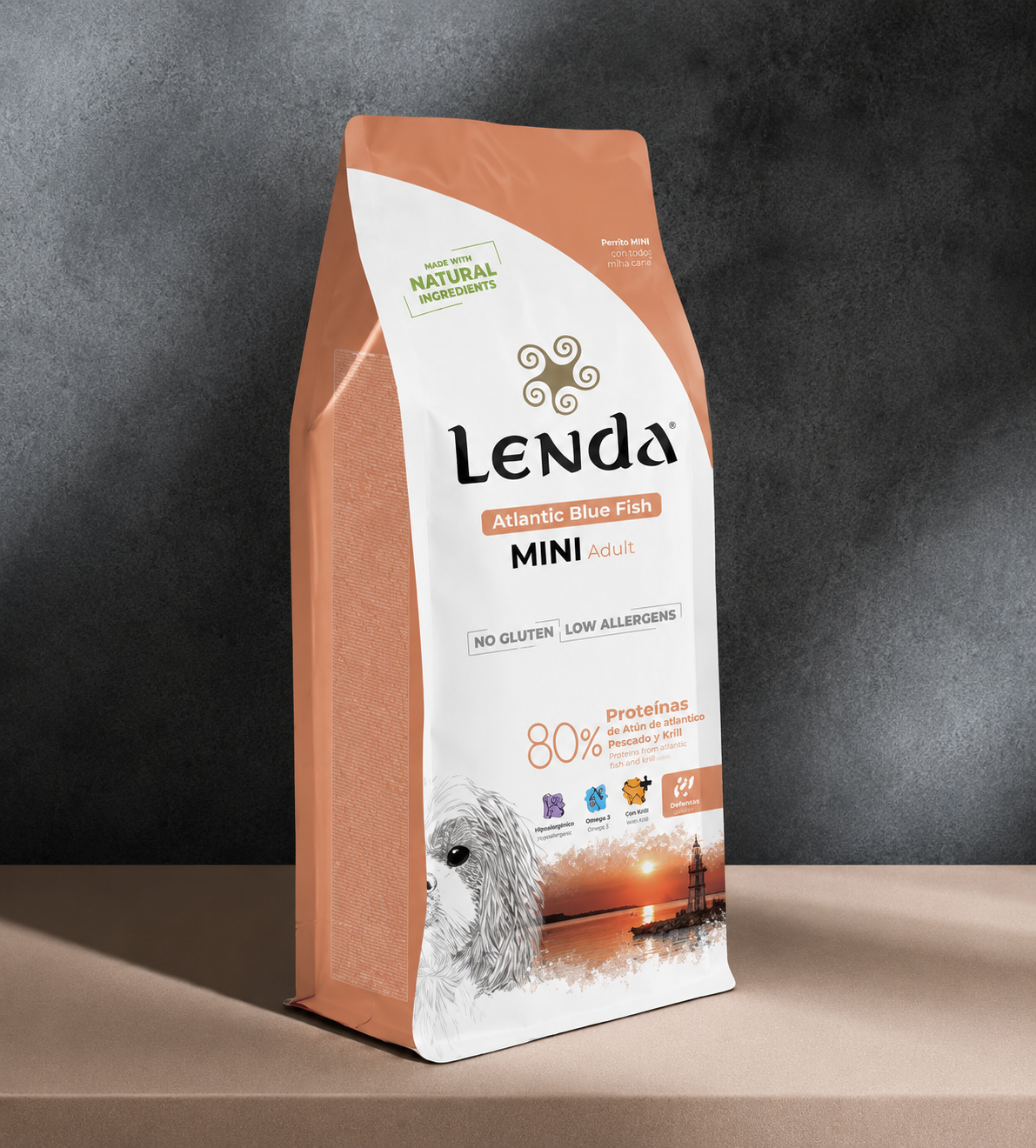 Lenda Mini Adult Dog Atlantic Blue Fish – İçerik Bilgilendirmesi