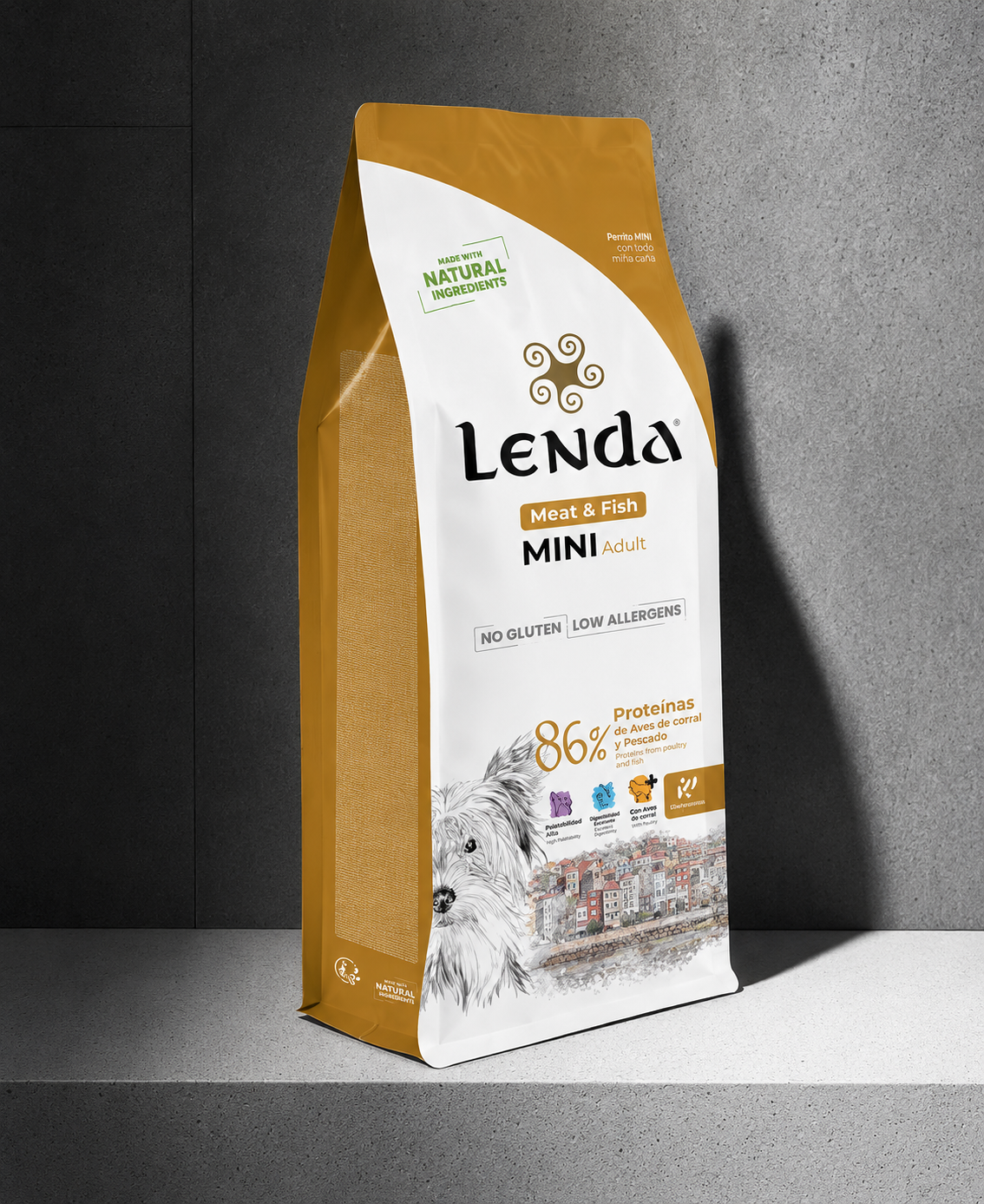 Lenda Mini Adult Dog Meat & Fish – İçerik Bilgilendirmesi